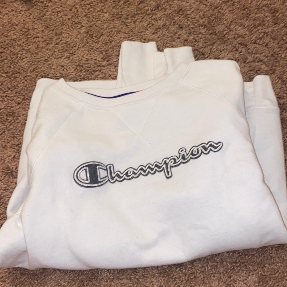 White Champion Crew